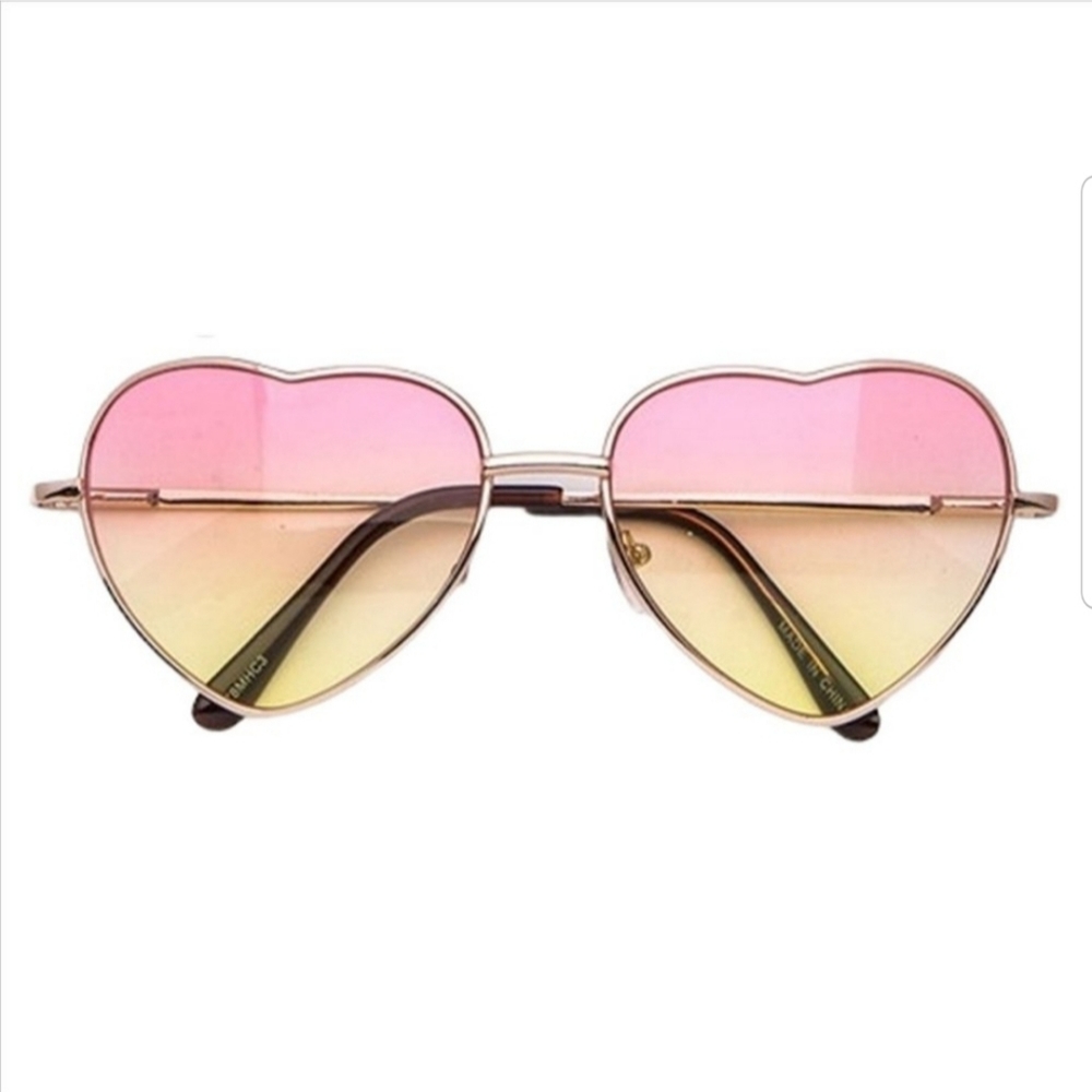 Sale-Heart Shaped Ocean Lens Sunglasses